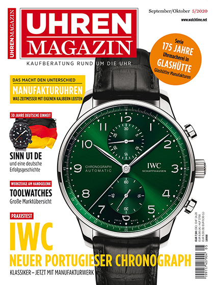 《Uhren》德国权威钟表专业杂志2020年09月-10月号