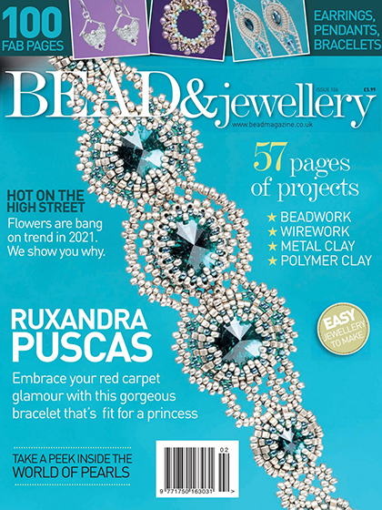 《Bead & Jewellery》英国女性串珠配饰专业杂志2021年02-03月号
