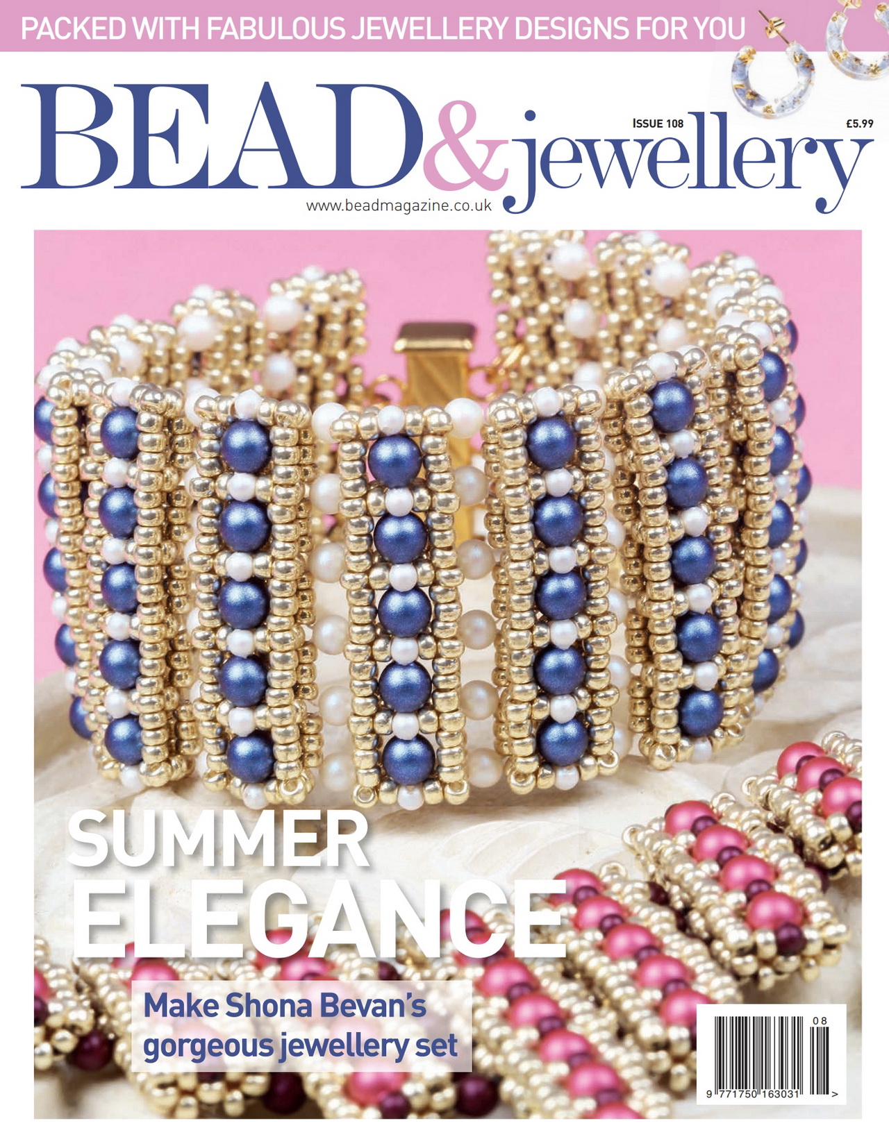 《Bead & Jewellery》英国女性串珠配饰专业杂志2021年06-07月号