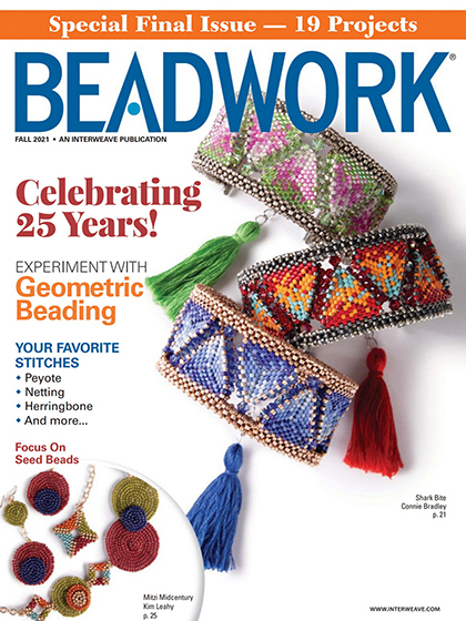 《Beadwork》美国2021年秋季号女性串珠配饰专业杂志