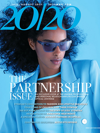《20/20》美国2021年07-08月号专业眼镜杂志