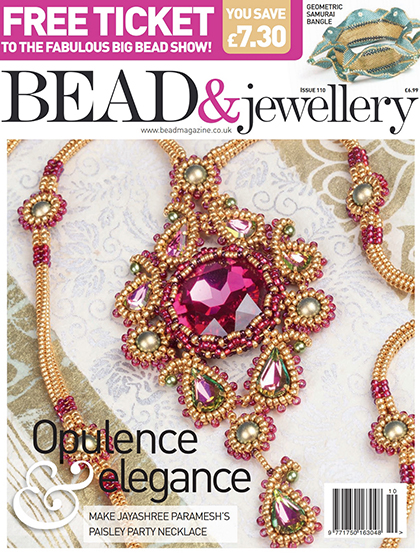 《Bead & Jewellery》英国2021年10-11月号女性串珠配饰专业杂志