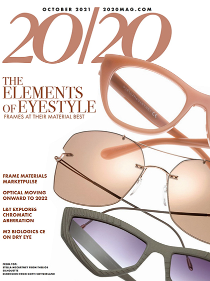 《20/20》美国2021年10月号专业眼镜杂志