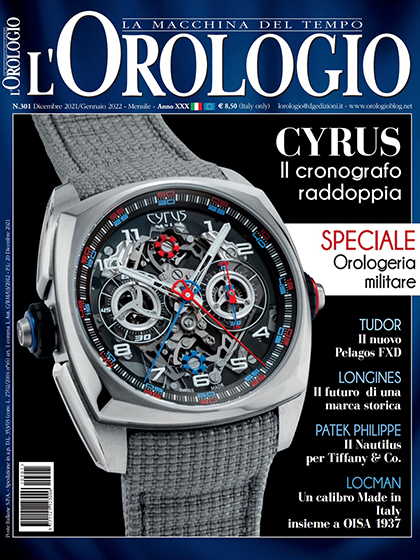 《L'Orologio》意大利2021年12月-2022年01月号专业钟表杂志