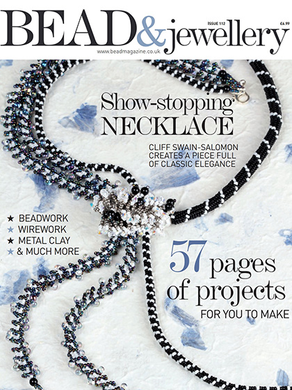 《Bead & Jewellery》英国2022年01-02月号女性串珠配饰专业杂志