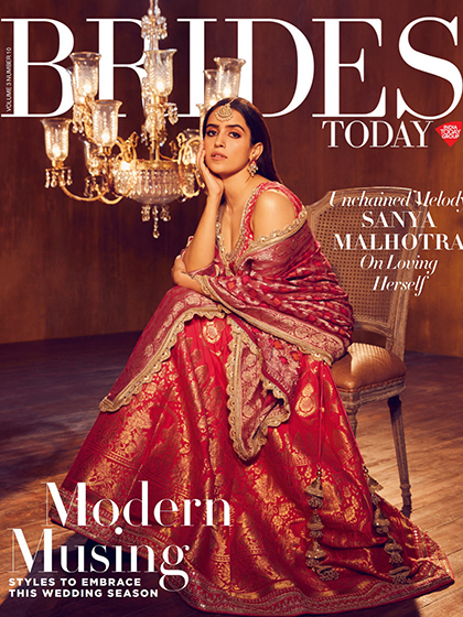 《Harper's Bazaar Bride》印度2021年10月号专业婚纱礼服杂志
