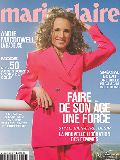 《Marie Claire》法國2022年04月号时尚女性杂志