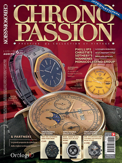 《Chrono Passion》意大利2022年07-08月号专业钟表杂志