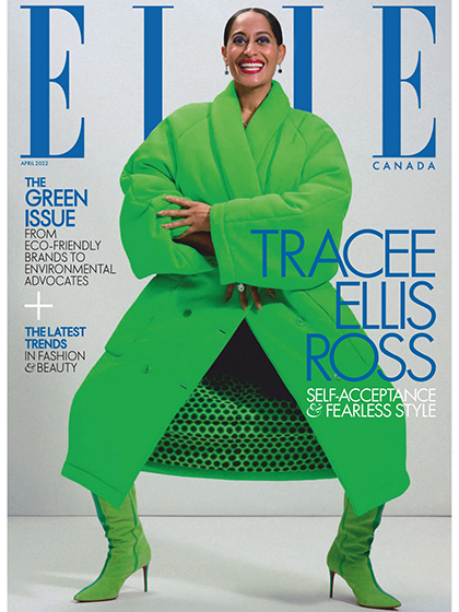 《Elle》加拿大2022年04月号时尚女装杂志