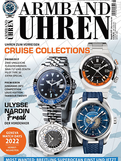 《Armband Uhren》德国2022年10-11月号权威钟表专业杂志