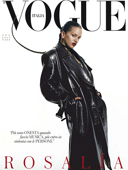 《Vogue》意大利2022年11月号时尚女装流行趋势杂志（#866）
