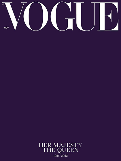 《Vogue》英国2022年11月号时尚流行趋势杂志