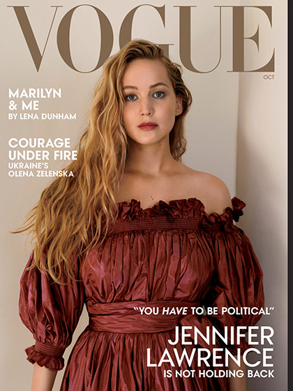 《Vogue》美国2022年10月号时尚女装流行趋势杂志