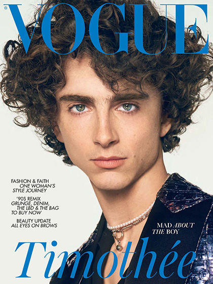 《Vogue》英国2022年10月号时尚流行趋势杂志
