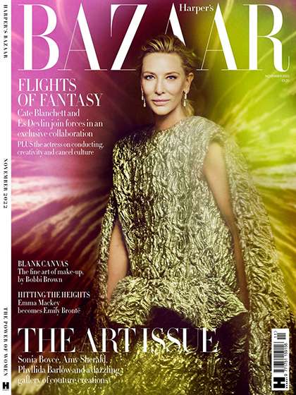 《Harper's Bazaar》英国2022年11月号女装时尚杂志