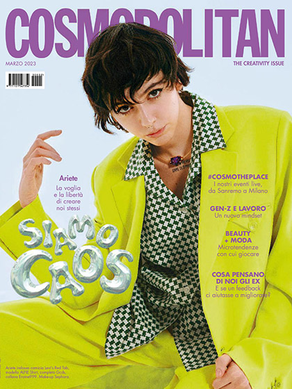 《Cosmopolitan》意大利2023年03月号女性时尚杂志