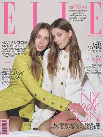《Elle》丹麦2023年02月号时尚女装杂志