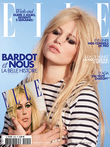 《Elle》法国2023年02月号时尚女装杂志