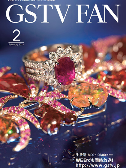 《Gstv Fan》日本2023年02月号珠宝专业杂志
