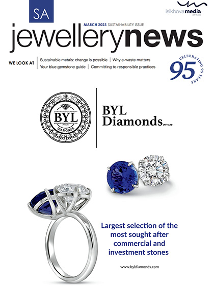《SA Jewellery News》南非2023年03月号专业珠宝手表杂志