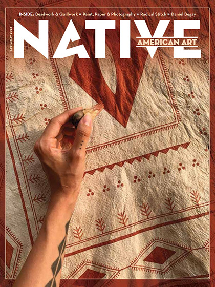 《Native American Art》美国2023年03月-04月号专业珠宝杂志