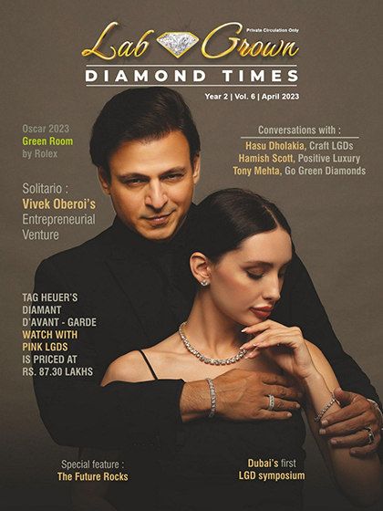 《Lab Grown Diamond Times》印度2023年04月号培育钻石专业珠宝杂志
