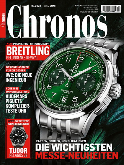 《Chronos》德国版2023年05-06月号专业钟表杂志