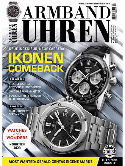 《Armband Uhren》德国2023年04-05月号权威钟表专业杂志