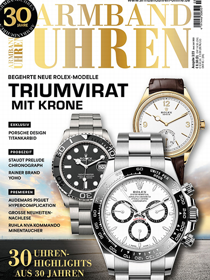 《Armband Uhren》德国2023年06-07月号权威钟表专业杂志