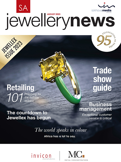 《SA Jewellery News》南非2023年08月号专业珠宝手表杂志
