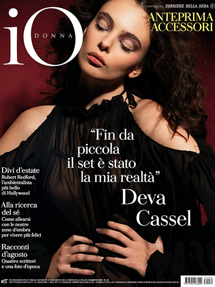 《IO Donna》意大利2023年08月号女装时尚杂志